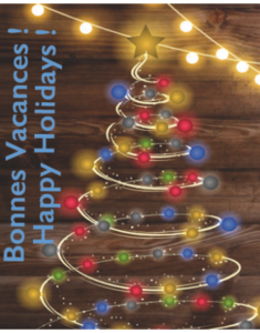 Vacances de Noël et du Nouvel An